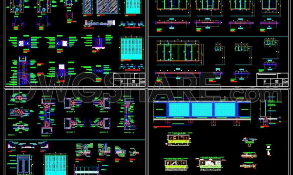 3 years ago
                

                
             2,093460. The CAD drawing details the construction of the aluminum door frame