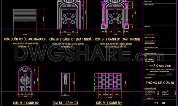 3 years ago
                

                
             1,426461.Detailed AutoCAD Drawings Of Doors, Windows For Download