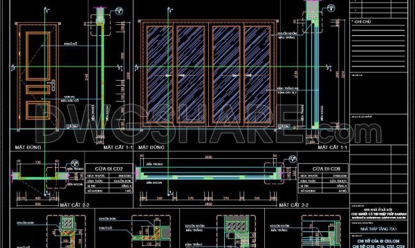 2 years ago
                

                
             2,252462.Detailed AutoCAD Drawings Of Doors, Windows For Download