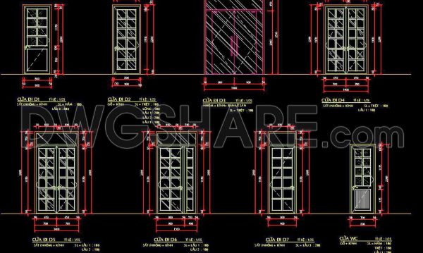 2 years ago
                

                
             1,073464.Detailed AutoCAD Drawings Of Doors, Windows For Download