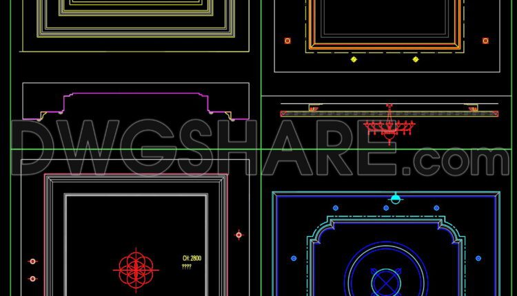 59. Cad Drawings Of Ceiling Detail For Download
