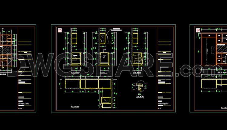 House Design Drawings of Interior Design V.3