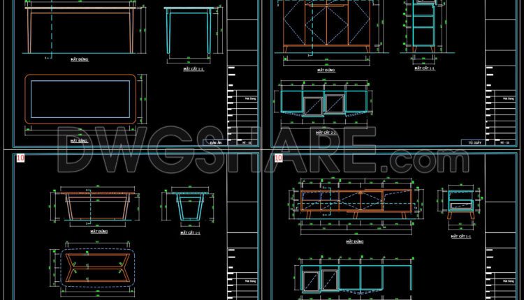 House Design Drawings of Interior Design V.4