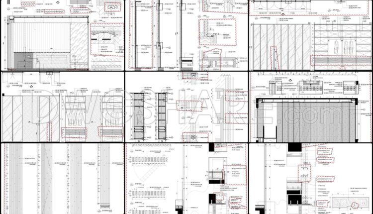 House Design Drawings of Interior Design V.5