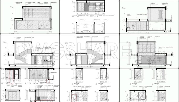 House Design Drawings of Interior Design V.5