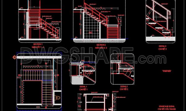 2 years ago
                

                
             2,344143. Detailed drawings of stairs in autocad file