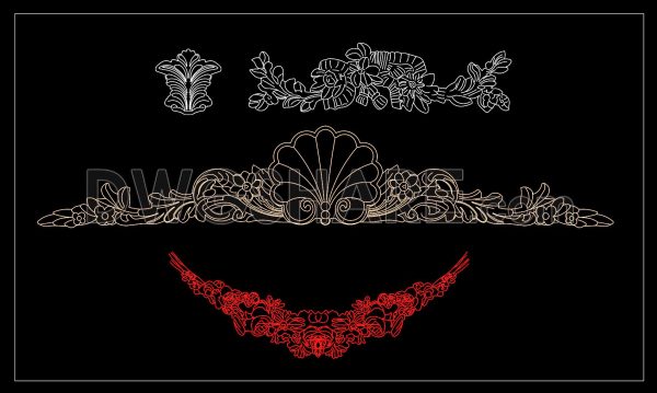 2 years ago
                

                
             6,397147. The CAD drawings for Floral Relief Patterns are available for free download