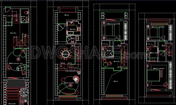 2 years ago
                

                
             2,267190. Layout plan for a three-story residential project with an area of ​​51 square meters