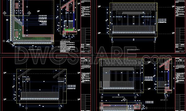 2 years ago
                

                
             1,595217. Detailed CAD drawings of vertical facades in Modern architecture