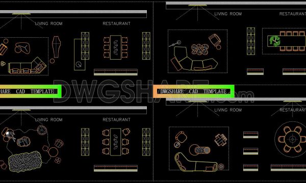 2 years ago
                

                
             1,986243. CAD blocks for spatial layout of living room and kitchen area