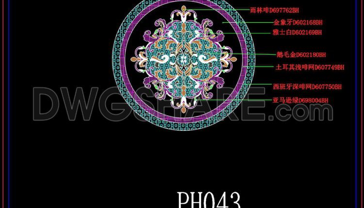 284. Paving Design CAD Blocks