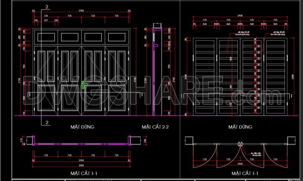 2 years ago
                

                
             1,484469. Detailed AutoCAD Drawings Of Doors, Windows For Download