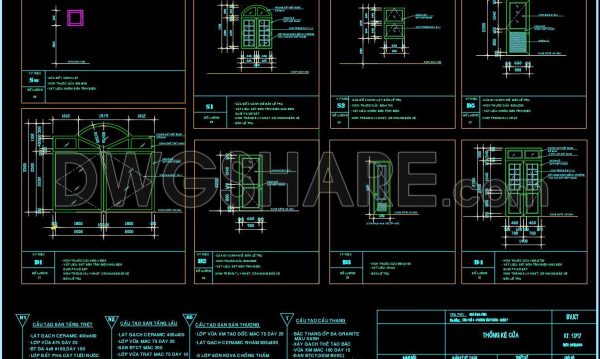 2 years ago
                

                
             1,387471. Detailed AutoCAD Drawings Of Doors, Windows For Download