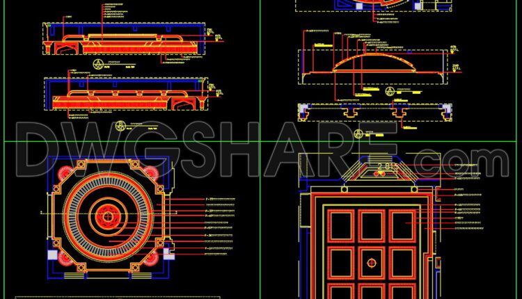 61. Cad Drawings Of Ceiling Detail For Download