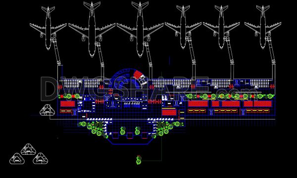 2 years ago
                

                
             8,74570. CAD drawings for the design of an international airport are available for download