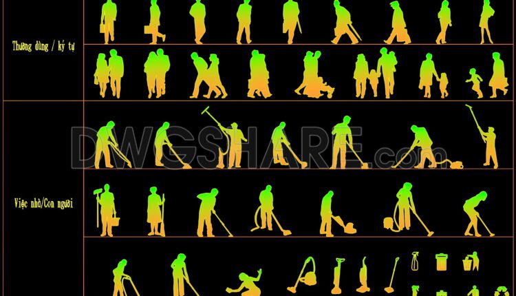 92. Cad Drawings Of People Details For Download