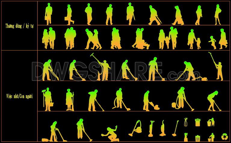 92. Cad Drawings Of People Details For Download