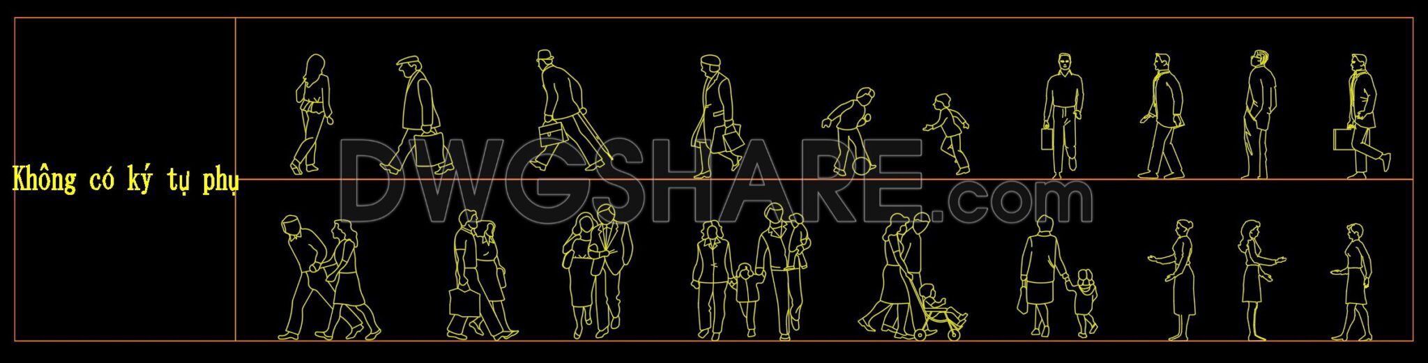 92. Cad Drawings Of People Details For Download