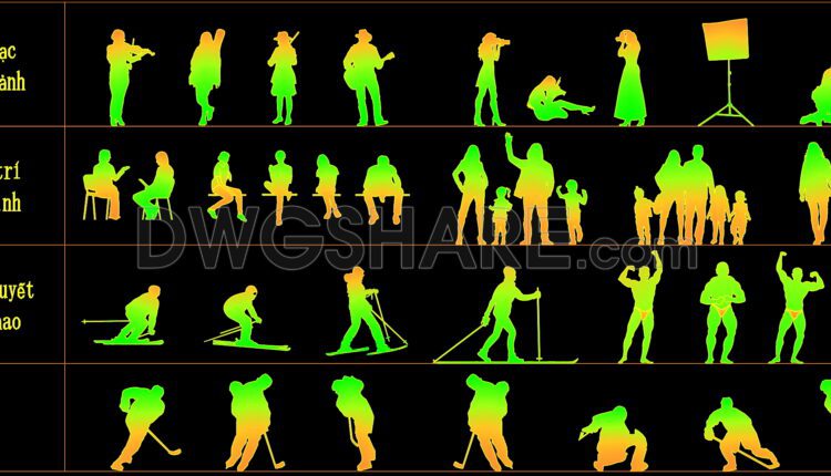 93. Cad Drawings Of People Details For Download