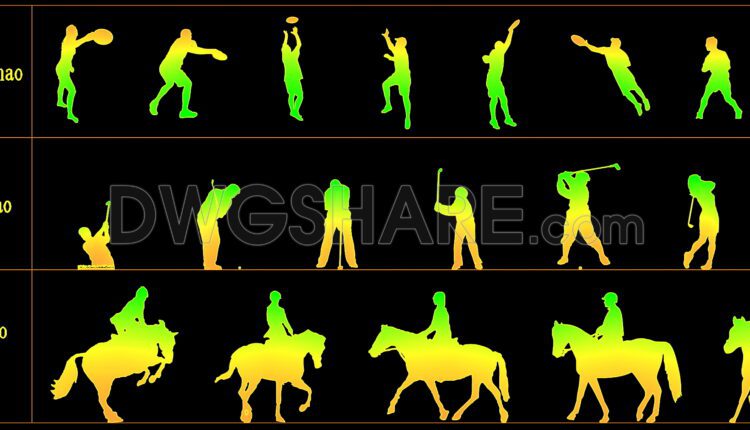 93. Cad Drawings Of People Details For Download