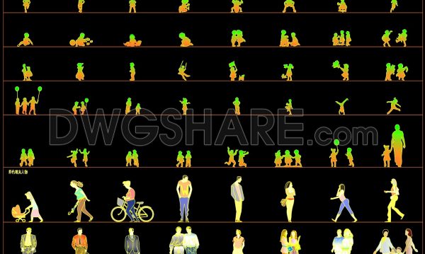 94. Cad Drawings Of People Details For Download