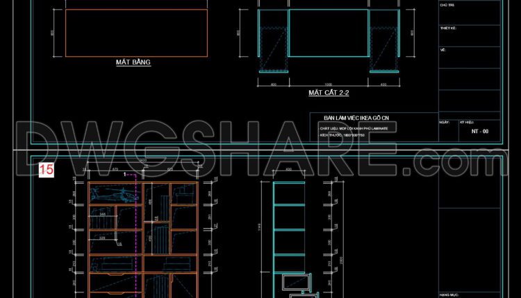 House Design Drawings of Interior Design V.6