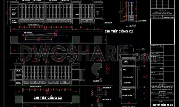 2 years ago
                

                
             2,833131. Detailed CAD drawings of the construction plans for fences, and wrought iron flowers