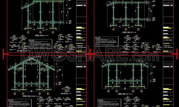 2 years ago
                

                
             1,228163.Structural drawing in Autocad file for Memorial center