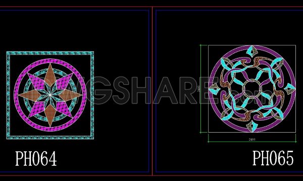 296. Paving Design CAD Blocks