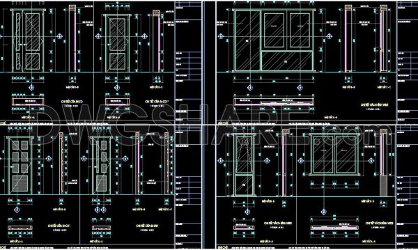2 years ago
                

                
             1,484475. Detailed AutoCAD Drawings Of Doors, Windows For Download