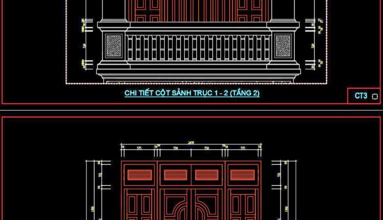 476. Detailed AutoCAD Drawings Of Doors, Windows For Download