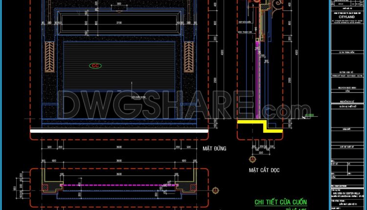 480. Detailed AutoCAD Drawings Of Doors, Windows For Download