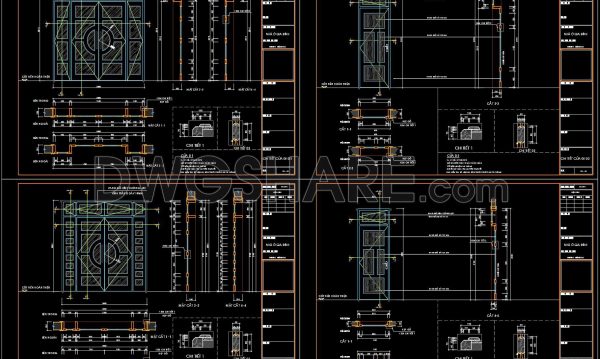 2 years ago
                

                
             1,886481. Detailed CAD Drawings Of Doors, Windows For Download