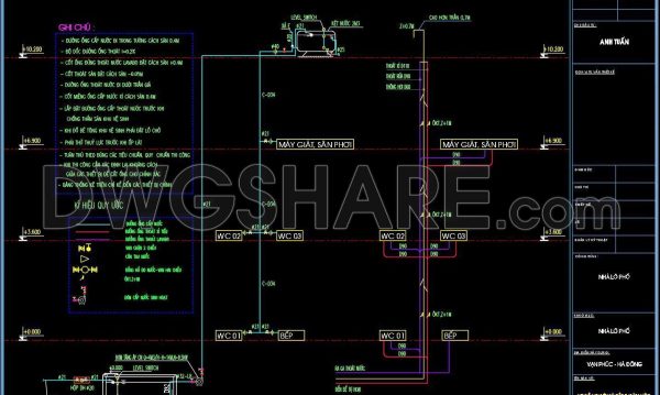 2 years ago
                

                
             2,53251. CAD drawings detailing the design of water supply and drainage systems for a 3-story townhouse 6m x 15m