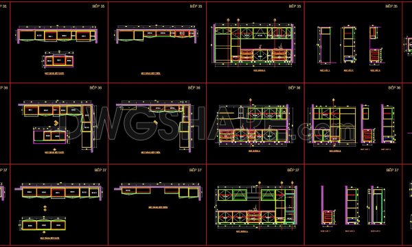 2 years ago
                

                
             2,30297.CAD technical drawings of kitchen cabinets for the house