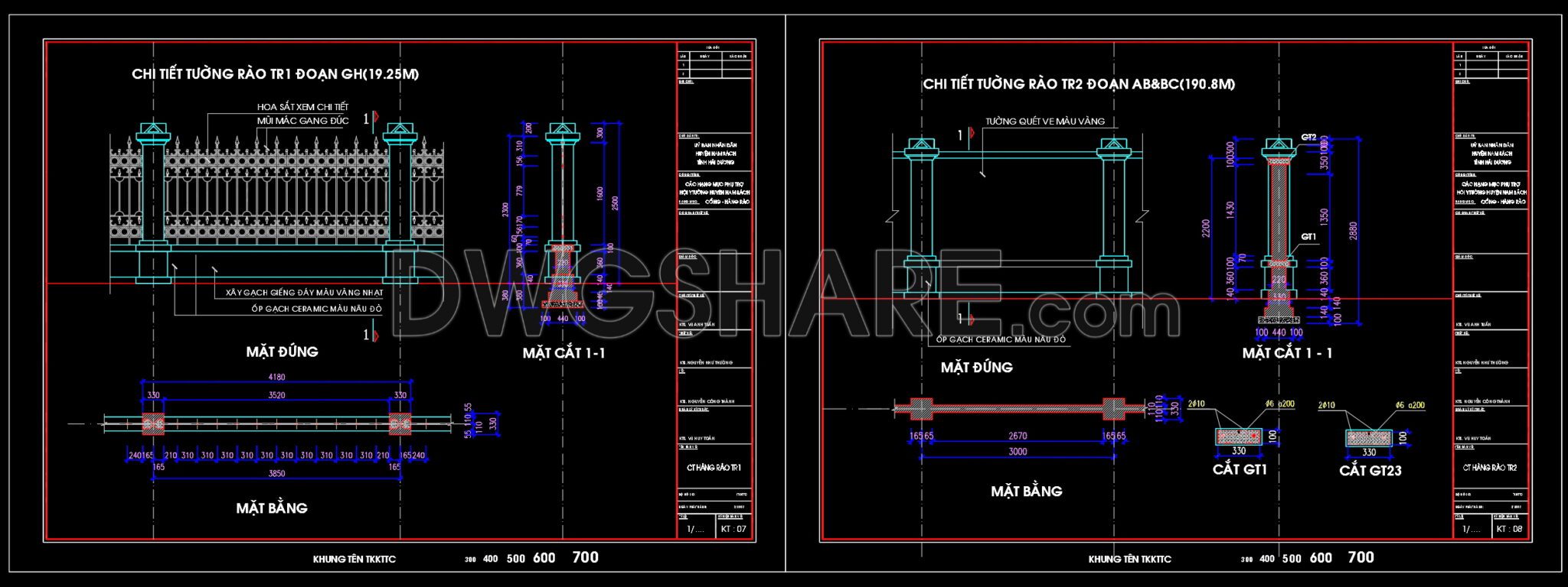 133. CAD drawings detailing gates and fences available for download