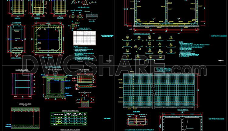 221. Download detailed CAD drawing of Concrete Drainage Culvert