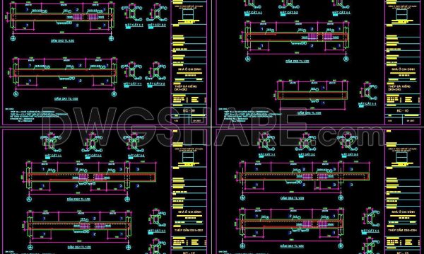 2 years ago
                

                
             1,751222. Structural Drawings Of 3-Story House A Complete Project 3.8mx12m For Download