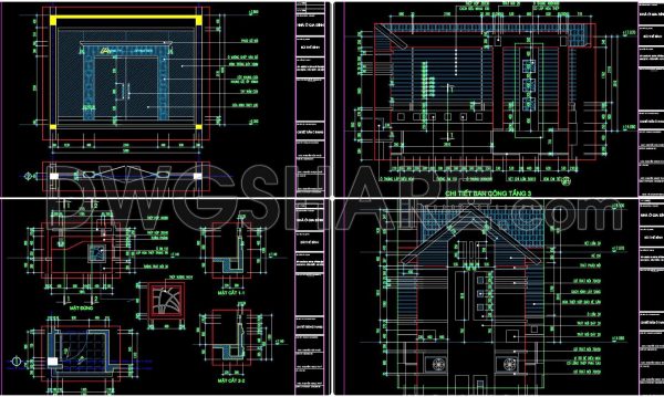 2 years ago
                

                
             1,866239. Detailed AutoCAD drawings of vertical elevations and balconies
