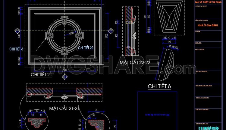 248. Detailed Cad Drawings Of Vertical Elevations And Balconies (23)