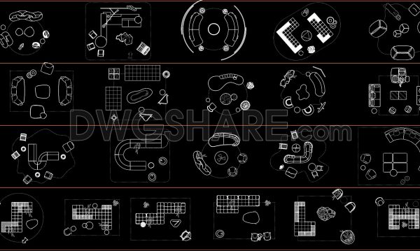 2 years ago
                

                
             6,578264. CAD blocks of Table, Sofa for living room