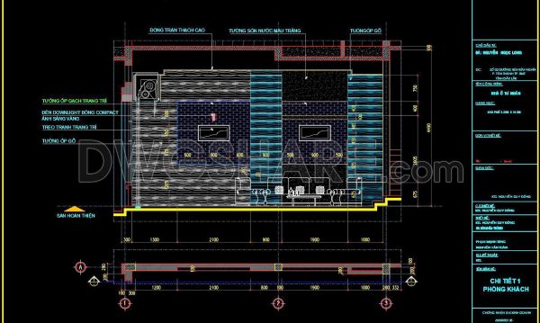2 years ago
                

                
             3,9783. Detailed CAD drawings for the construction of living room interior