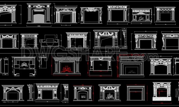 2 years ago
                

                
             1,42347. Download CAD drawings of various European fireplaces