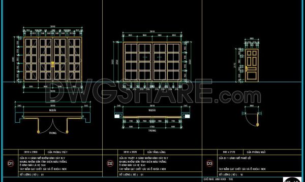 2 years ago
                

                
             1,764484. Detailed CAD Drawings Of Doors, Windows For Download