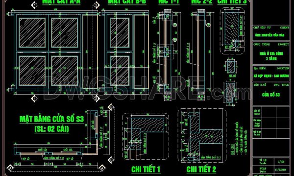 2 years ago
                

                
             604488. Detailed CAD Drawings Of Doors, Windows For Download