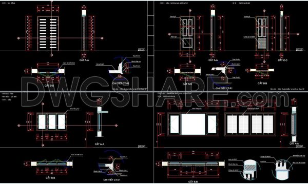 2 years ago
                

                
             721490. Detailed CAD Drawings Of Doors, Windows For Download