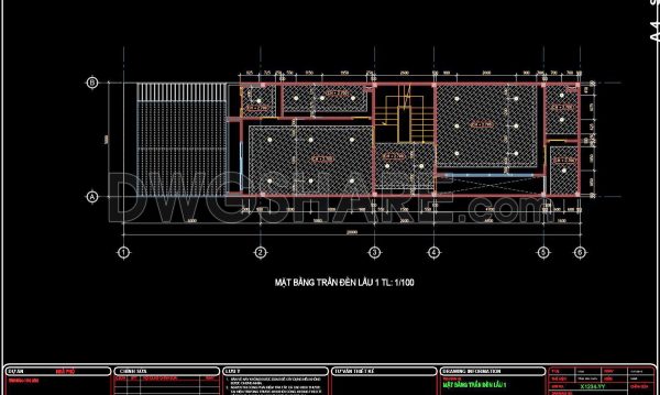 2 years ago
                

                
             4,52672. Detailed CAD drawings for the ceiling layout design of a 3-story townhouse