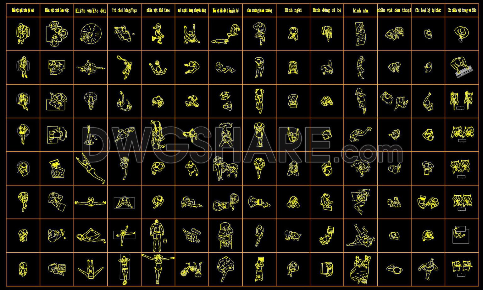 98. Cad Drawings Of People Details For Download