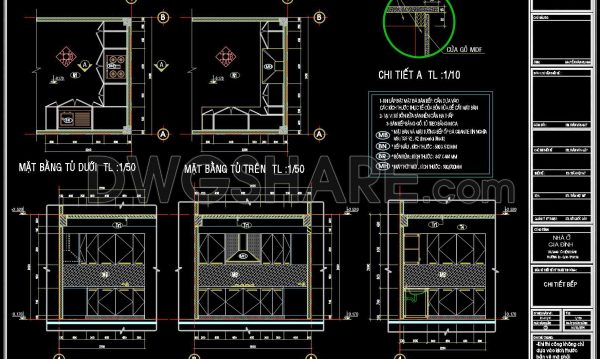 2 years ago
                

                
             1,555102. CAD technical drawings of kitchen cabinets for the house