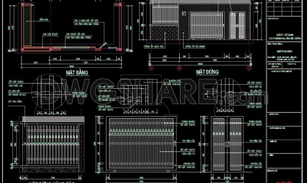 2 years ago
                

                
             904140. CAD drawings detailing gates and fences available for download